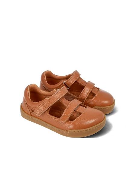 CRAVE SHELLWOOD 2.0 Cognac | Children's Barefoot Sandals