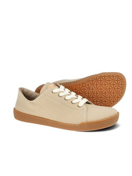 CRAVE WOODSTOCK Beige | Barfuß Sneaker