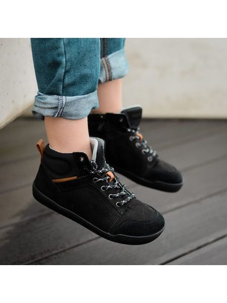 CRAVE BILBAO 2.0 Black | Ankle Barefoot Boots