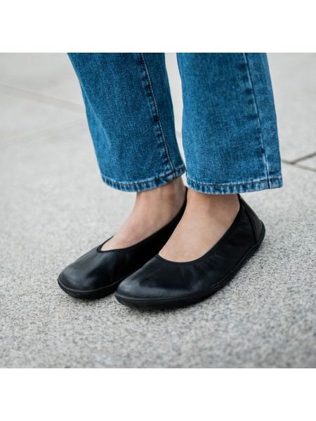 GROUNDIES LILY 3.0 WOMEN Barefoot+ Black | Damen Barefoot Ballerinas