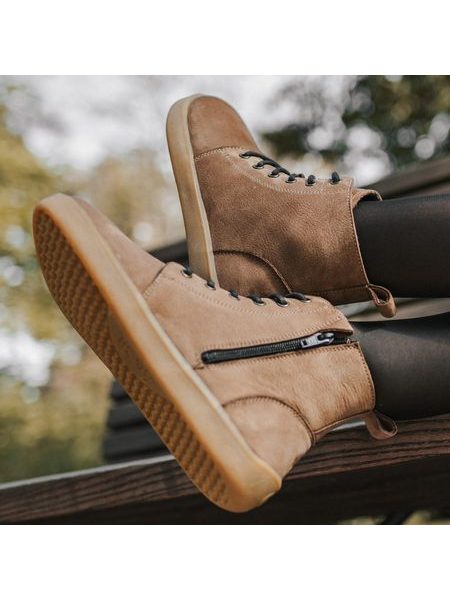 BE LENKA ATLAS Chocolate | Knöchelhohe Barfußschuhe