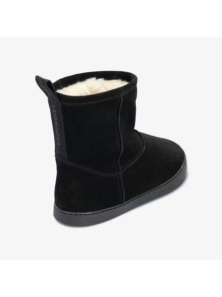 GROUNDIES COZY BOOT 2.0 Black | Women's Winter Insulated Barefoot Boots