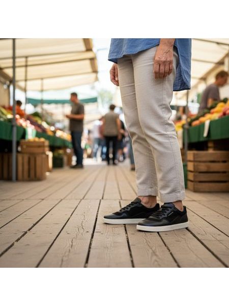 GROUNDIES NOVA SPECIAL Black | Barefoot Sneaker