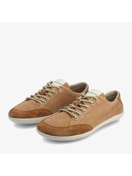 GROUNDIES AMSTERDAM MEN Camel | Herren Barfußschuhe