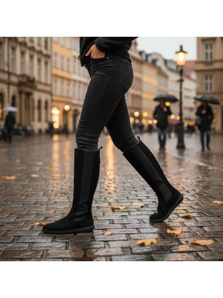 GROUNDIES MILENA WOMEN 2.0 Black | Women's Barefoot Boots