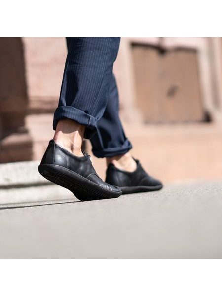 GROUNDIES PALERMO MEN Barefoot+ Black | Herren Barfußschuhe