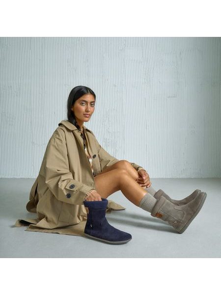 GROUNDIES ICELAND Beige | Women's Barefoot Boots