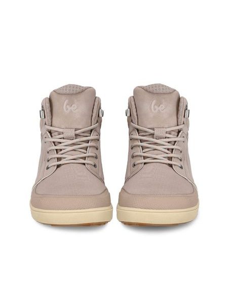 BE LENKA WINTER KNÖCHELSCHUHE ArcticEdge - Beige | Winter gefütterte Barfußschuhe