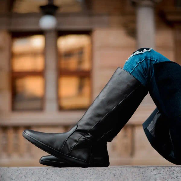 Magas szárú téli barefoot cipők