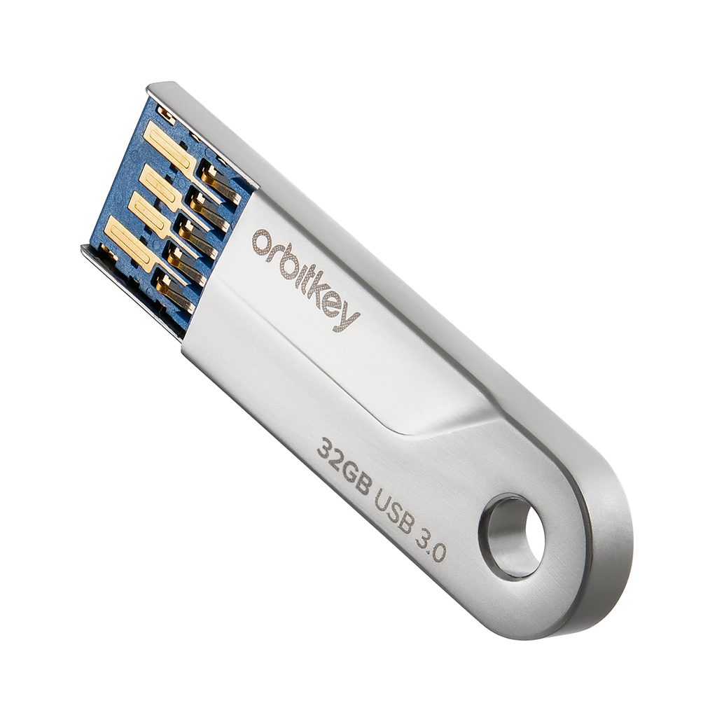 Gentleman Store - Flash disk 32 GB Orbitkey kulcstartóhoz - Orbitkey -  Kulcstartók - Utazáshoz, Kiegészítők