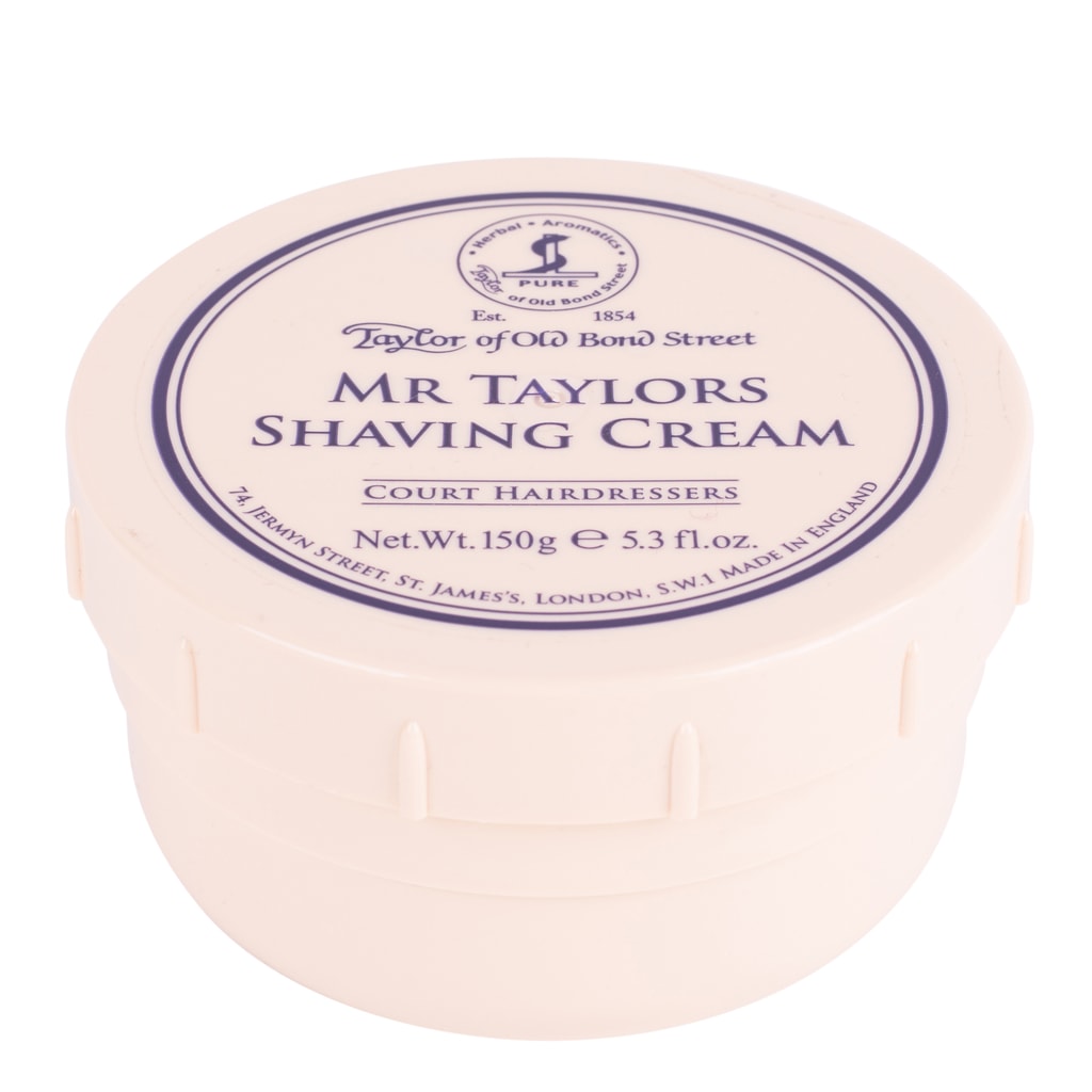 Gentleman Store - Taylor of Old Bond Street borotvakrém - Mr. Taylor's (150  g) - Taylor of Old Bond Street - Krémek és gélek - Borotválkozáshoz,  Borotválkozás