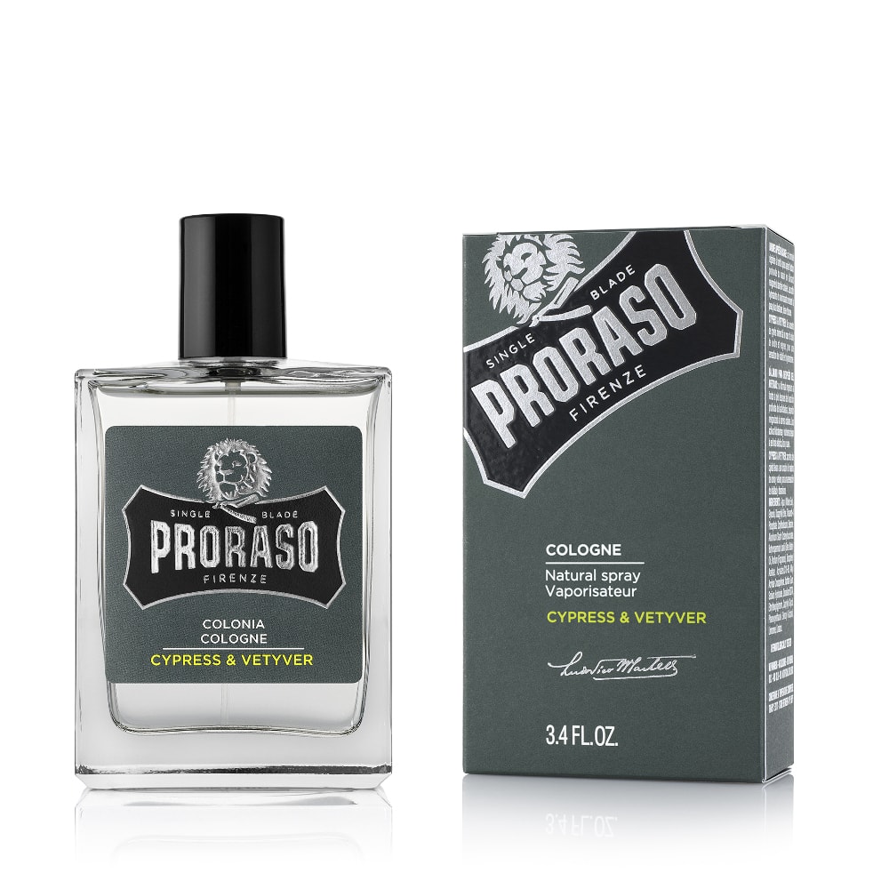 Gentleman Store - Proraso kölnivíz - ciprus és vetiver (100 ml) - Proraso - Férfi  parfümök - Kozmetika