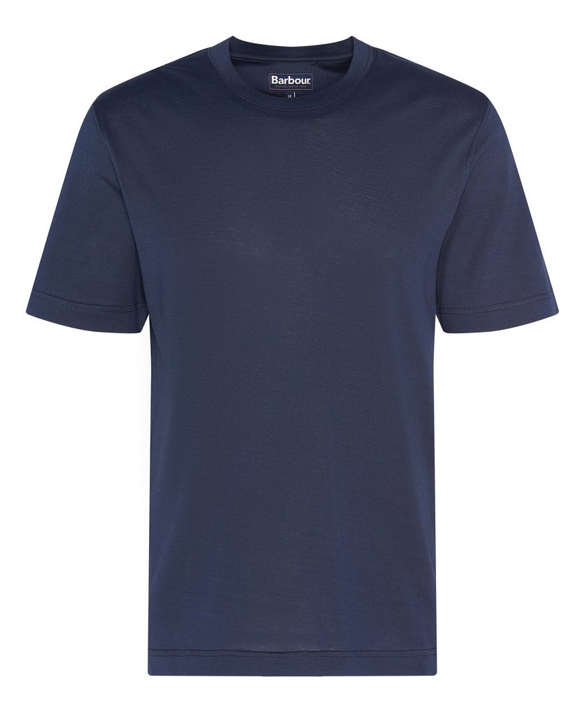 Gentleman Store Barbour Mercerised T Shirt Barbour Fels k