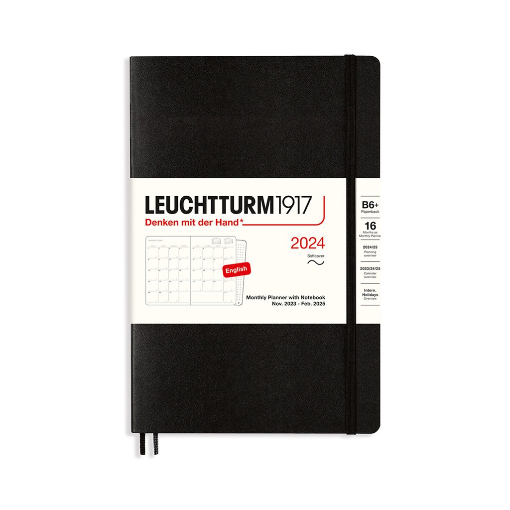 Gentleman Store LEUCHTTURM1917 Monthly Planner with Notebook 2024