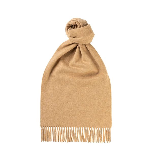 Tan cashmere scarf sale