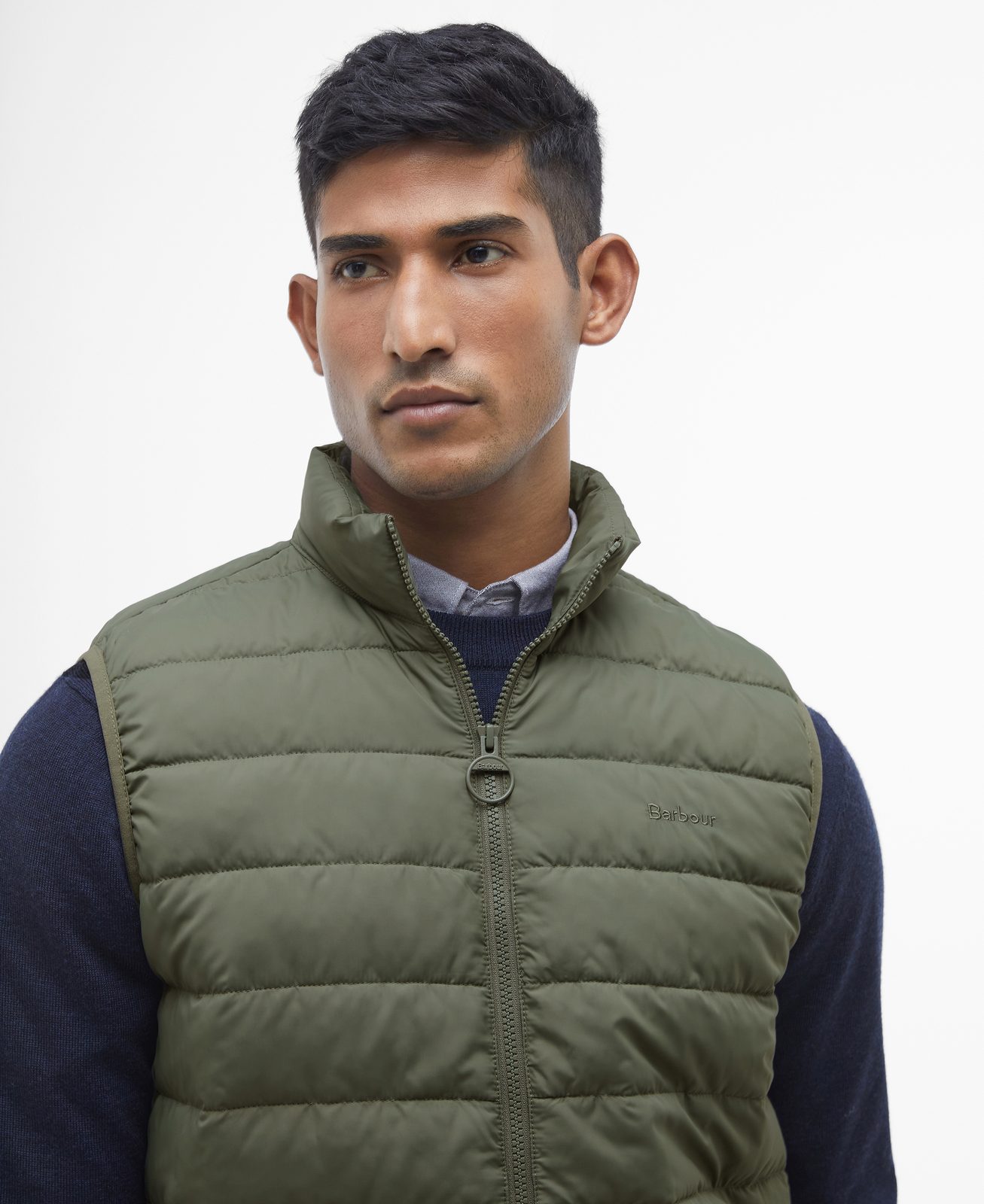 Gentleman Store - Barbour Bradbury Gilet — Green Slate - Barbour