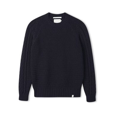 Peregrin Hudson Aran Jumper — Khaki