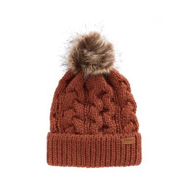 Barbour Penshaw Beanie — Warm Ginger