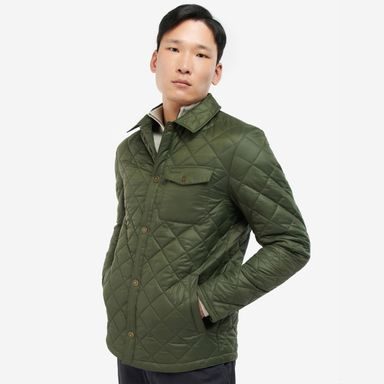 Barbour Newbie steppelt kabát — Olive