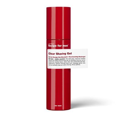 Áttetsző borotvagél Recipe for Men Clear Shaving Gel (100 ml)