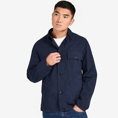 Barbour International Duke Wax Jacket — Black