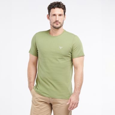 Barbour Essential Sports T-Shirt — Lime