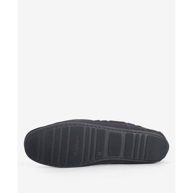 Barbour Jenson Driving Shoes — Navy Suede