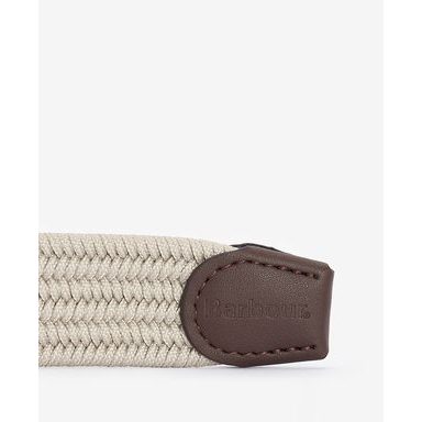 Barbour Nevis Webbing Belt — Dark Olive