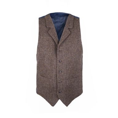 Walker Slater Edward Waistcoat — Brown