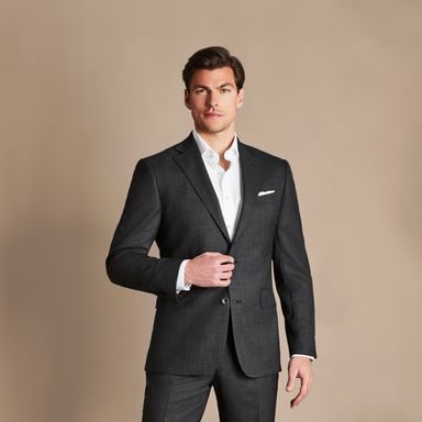 Charles Tyrwhitt Ultimate Performance Suit Jacket — Charcoal