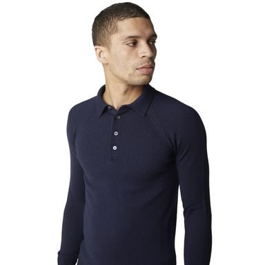 Peregrine Beauford Polo Shirt — Navy