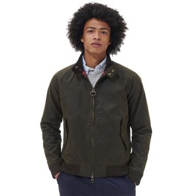 Barbour Yale Wax Jacket — Archive Olive