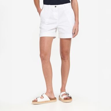 Barbour Chino Shorts — Classic White