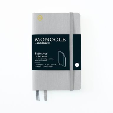 Zsebjegyzetfüzet MONOCLE by LEUCHTTURM1917 Pocket Softcover Notebook  - A6, puhakötés, pöttyözött, 117 oldal