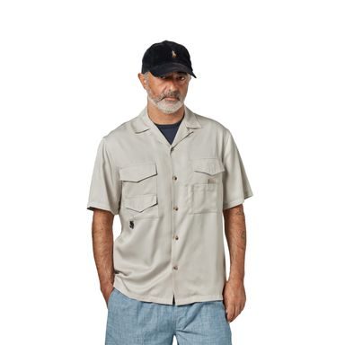 Lyocell overshirt Portuguese Flannel Outdoors — Salt