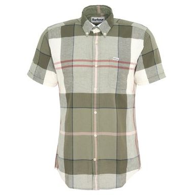 Barbour Douglas Short-Sleeved Tailored Shirt — Glenmore Tartan