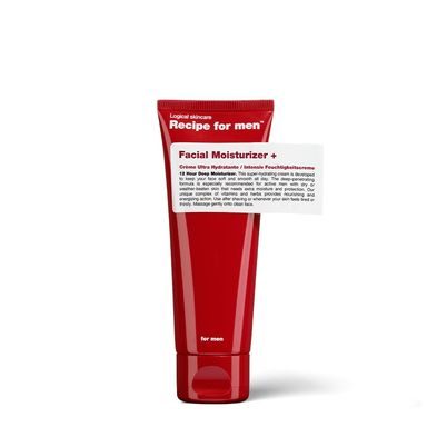 Erős hidratáló arckrém Recipe for Men Facial Moisturizer+ (75 ml)