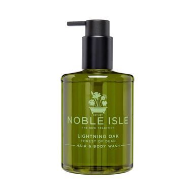 Tusfürfő és sampon Noble Isle Lightning Oak Hair & Body Wash (250 ml)
