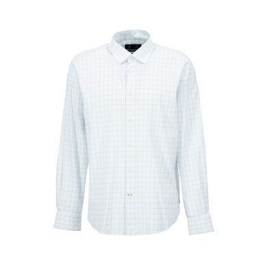 Barbour Striped Oxtown Tailored Shirt — Sky Blue