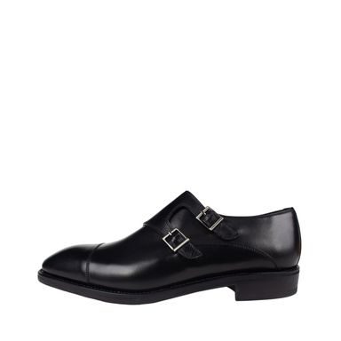 Charles Tyrwhitt Leather Oxford Brogue Shoes — Black