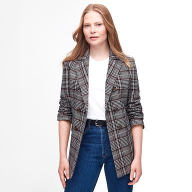 Barbour Norma Double-Breasted Blazer