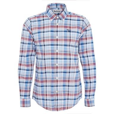 Barbour Striped Oxtown Tailored Shirt — Pale Sage