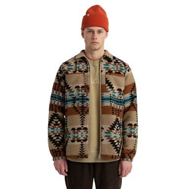 forét Amble Overshirt — Brown