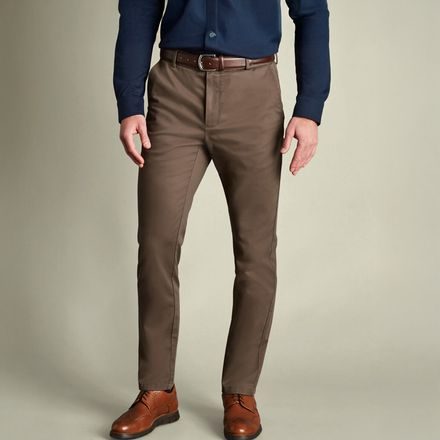 Charles Tyrwhitt Ultimate Non-Iron Chinos — Mocha