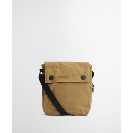 Barbour Transport Crossbody Bag — Golden Khaki