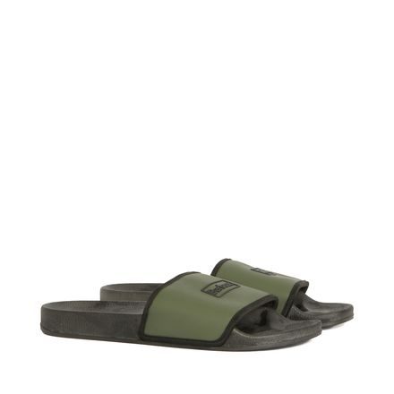 Barbour Cresswell Papucs — Egységes Zöld