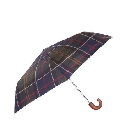 Barbour Tartan Mini Umbrella