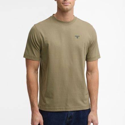 Barbour Sports Relaxed T-Shirt — Grey Olive