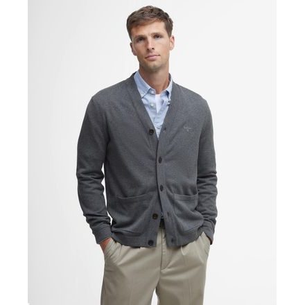 Barbour Pima Cotton V-Neck Cardigan