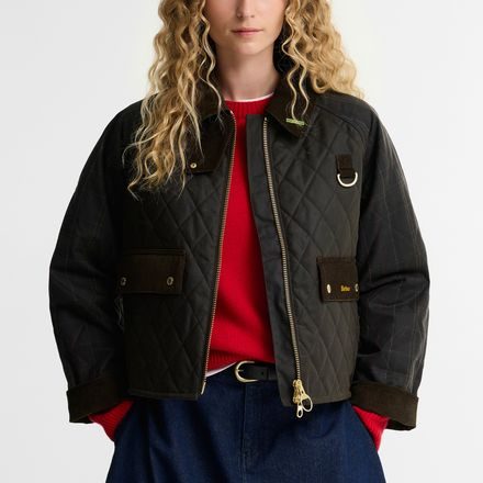 Barbour Reimagined Icons Tartan Quilted Spey Waxed Jacket